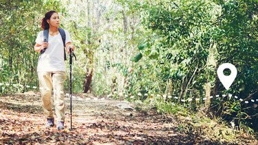 测19款行山杖 专家教路点样拣